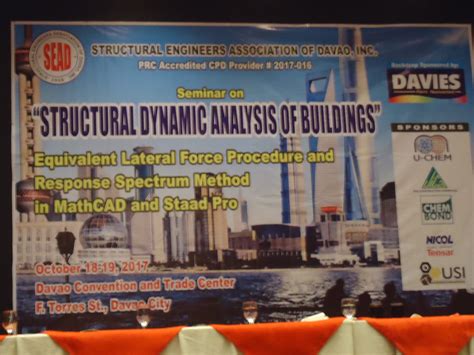 structural engineers association of davao|Upcoming Seminar Page .